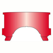 National Cycle Replacement Adj. Lower Window (Style B). Red – 1960–1984 FL with OEM or National Cycle…