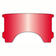 National Cycle Replacement Adj. Lower Window (Style C). Red – 1987–1993 FLHS (Style C) with National…