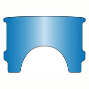 National Cycle Replacement Adj. Lower Window (Style A). Blue – 1987–2017 FL Softail; 1980–1983 FXWG…