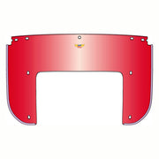 National Cycle Beaded 5-Bolt Lower Window. Red