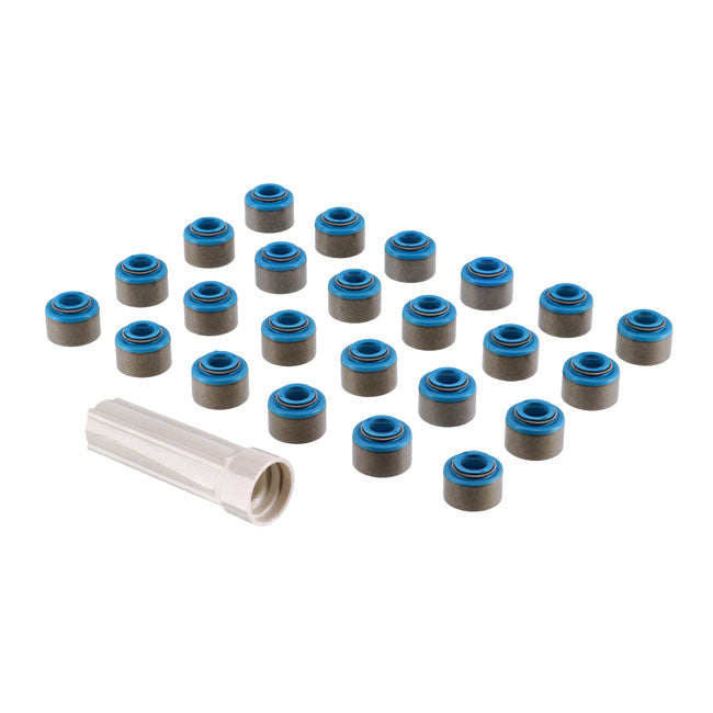 Manley Valve Guide Seal Set. Viton (24) – L1981–1984 1340 Shovel Big Twin