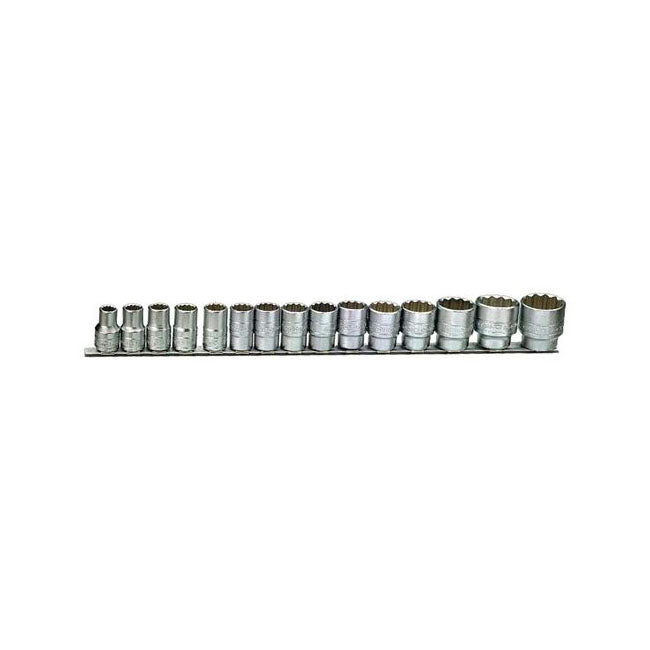 Tengtools Sockets on Wrench Clip Rail. Metric Sizes