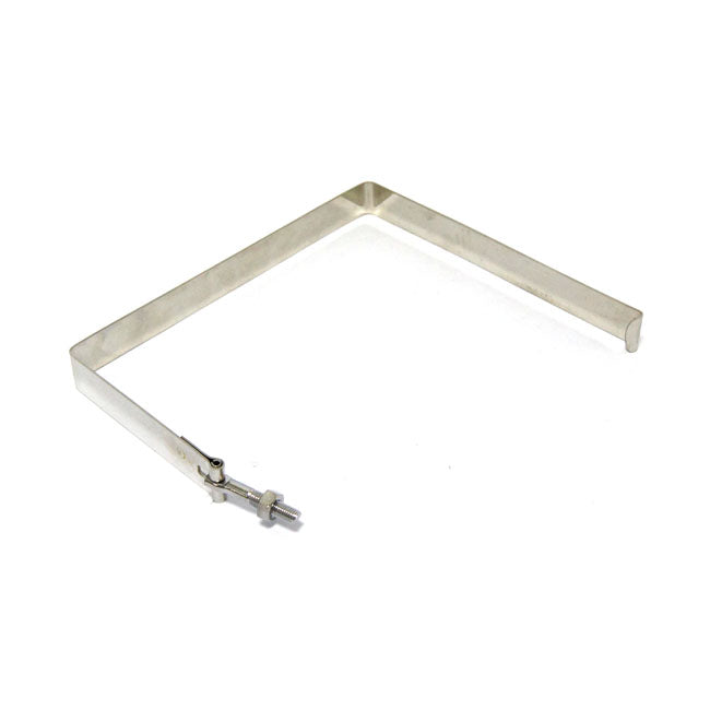 MCS Battery Hold Down Strap. Polished Stainless – 1973–1986 FX Models with Electric Start…