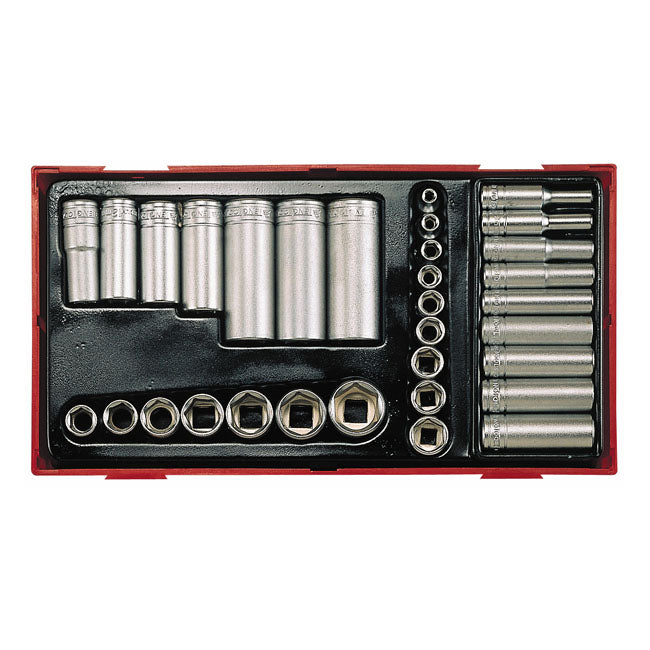Tengtools 32pc Long/Short Sockets