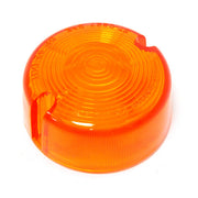 MCS Replacement 3" Bullet Turn Signal Lens. Amber – 1986–1995 FX; FXR; XL Sportster