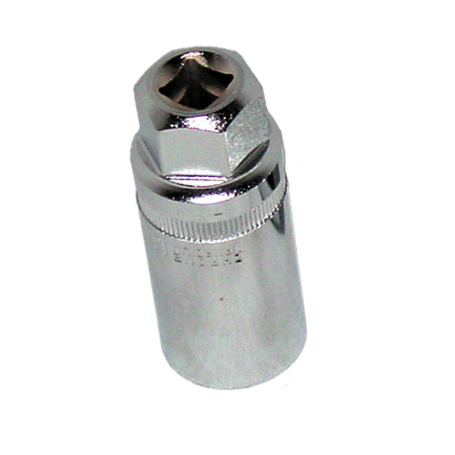 Lang Tools Magnetic 21mm Spark Plug Socket, 3/8" Drive – 1948–1999 Big Twin; 1957–1985 XL…