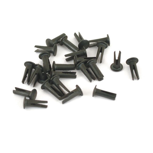 Samwel Floorboard Plate Rivet Set (28) – Most Early 1936–1964 H-D Models with…