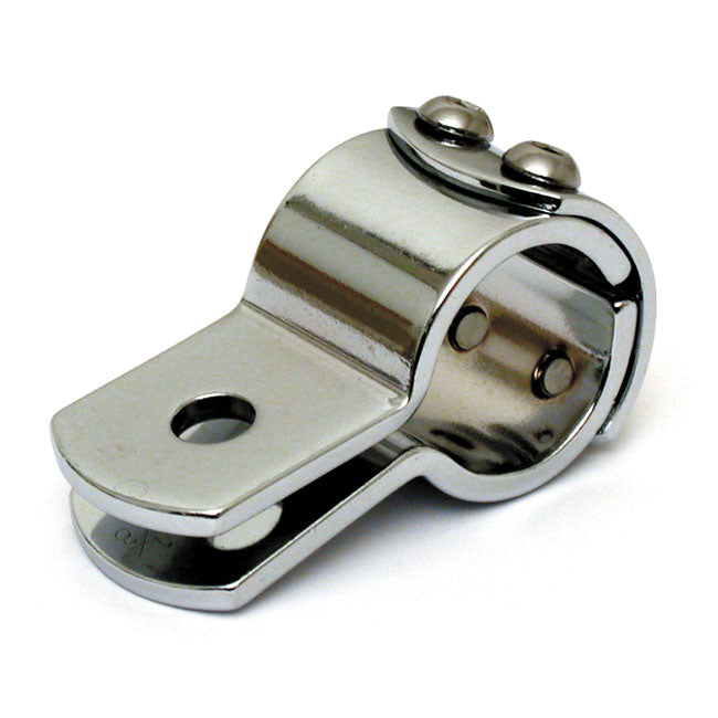 MCS 3-Piece Clamp 1-1/8" (28.6mm). Chrome Steel – Round Tubes
