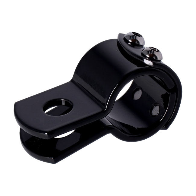 MCS 3-Piece Clamp 1-1/8". Black Steel – Round Tubes
