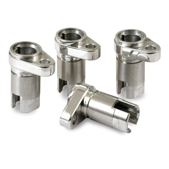 MCS 57-85 Sportster Billet Tappet Block Set. Polished – 1957–1985 XL Sportster