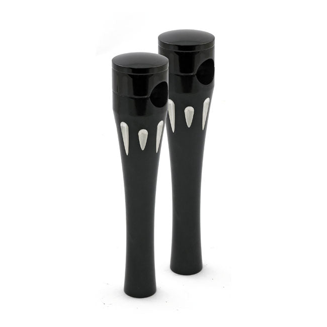 MCS Talon Aluminum Riser Kit, 8" Rise. Black – For 1" (25.4mm) Handlebars