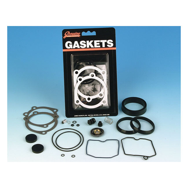 James Gaskets Keihin CV Carb Rebuild Kit – 1990–2006 Big Twin; 1988–2006 XL…