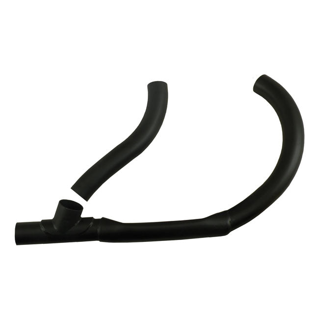 Samwel WLA 2-1 Replica Head Pipe Set, Black – All 45" Flatheads