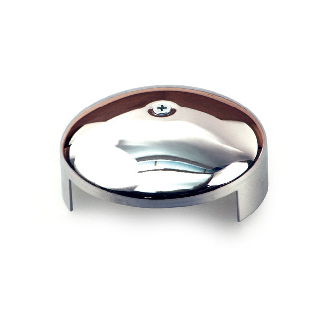 MCS Generator End Cover. Chrome – 1958–1969 FL; 1957–1981 XL Sportster