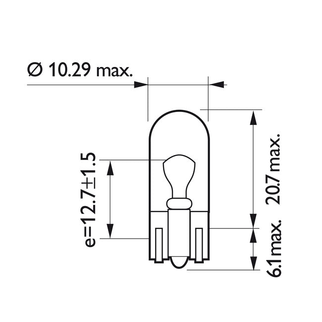 Philips Light Bulb W3W