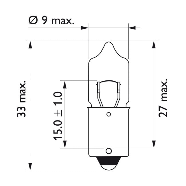 Philips Light Bulb T4W