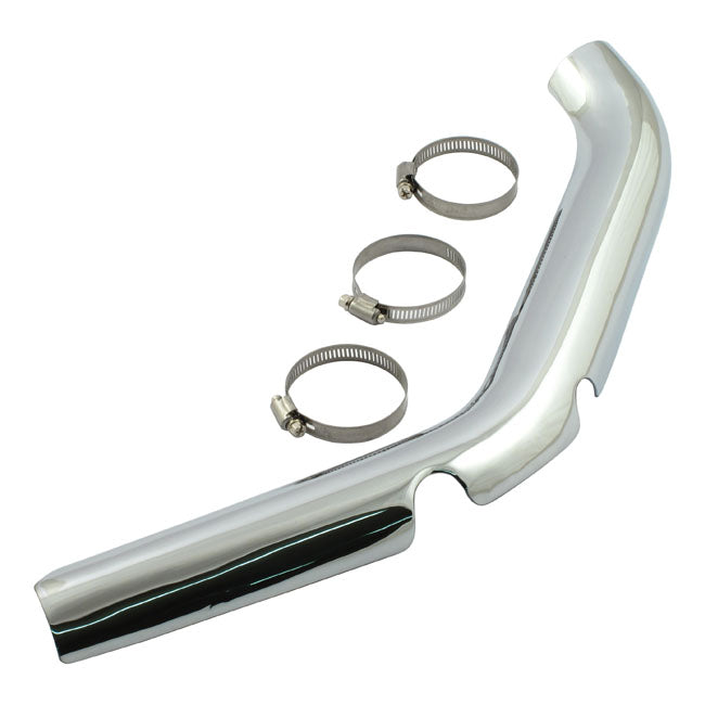 MCS FL 2-1 Exhaust Front Header Heatshield Chrome – Fits Stock 2 in 1 Exhaust Systems on…