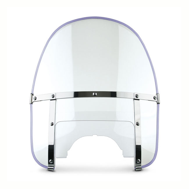 National Cycle NC Beaded Heavy Duty™ Windshield - Clear – 1960–1984 FL/H; 1987–1993 FLHS