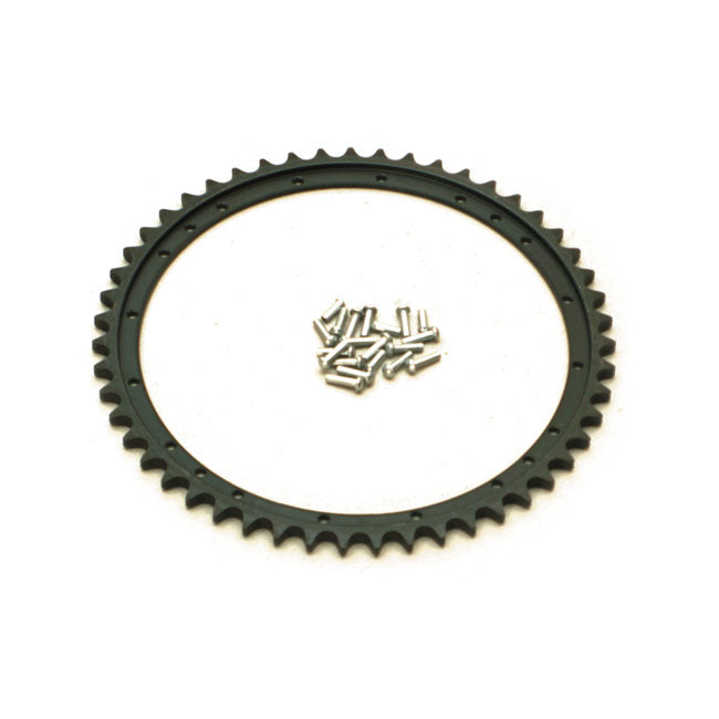 MCS Drum Brake Sprocket, 51T – 1962–1966 Big Twin (Hydr. Brake)
