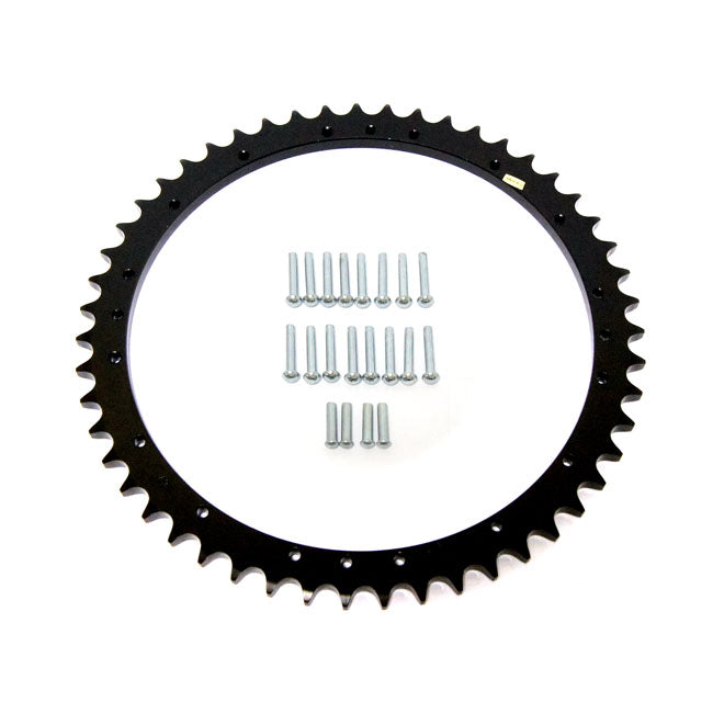 MCS Drum Brake Sprocket, 51T – 1967–1972 Big Twin (Hydr. Brake)