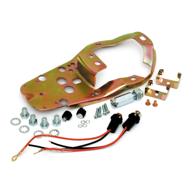 MCS Base Plate Mount Kit, 2-Light Dash – 1947–1961 FL & Custom Applications