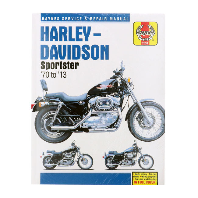 Haynes Service Manual. 70-13 XL Sportster – 1970–2013 XL Sportster Models