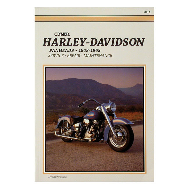 Clymer Service Manual 48-65 Panhead – 1948–1965 Panhead Models
