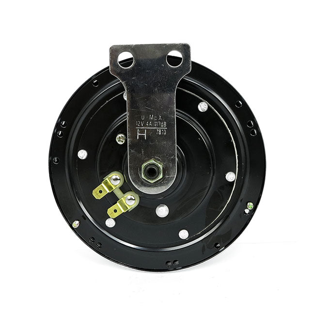 MCS OEM Style 5-1/2" Springer Horn. Chrome. 12-Volt – OEM 69005-85T