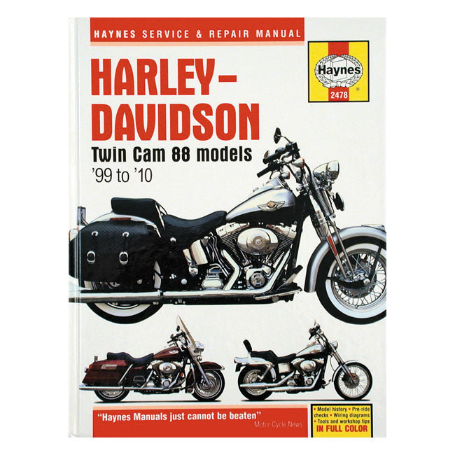 Haynes Service Manual. 99-10 Twin Cam – 1999–2010 Twin Cam