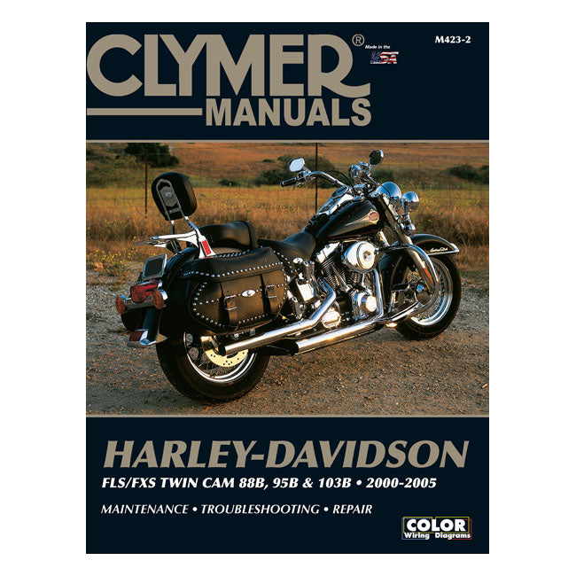 Clymer Service Manual 00-05 Softail – 2000–2005 Softail Twin Cam