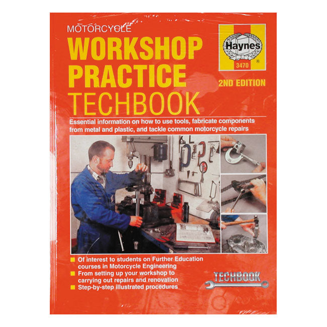 Haynes Motorcycle Practice Tech Book – Universal