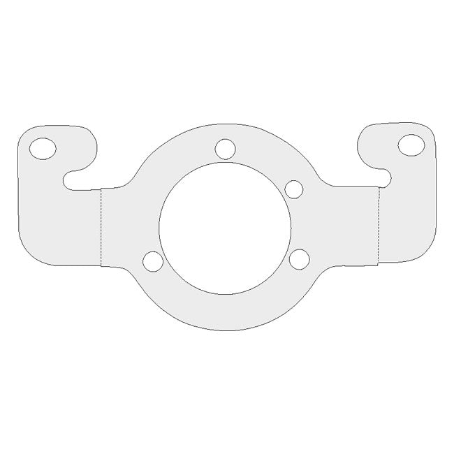 MCS Air Cleaner Adapter Bracket. Chrome – 1984–1989 Evo Big Twin with Keihin…