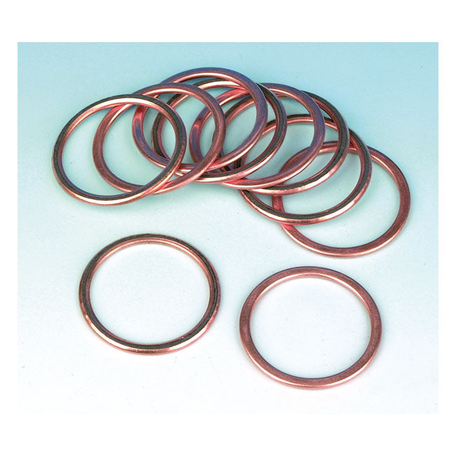 James Copper Ring, Oil Tank Cap for 53-69 XLch, Ul, FL, FLH