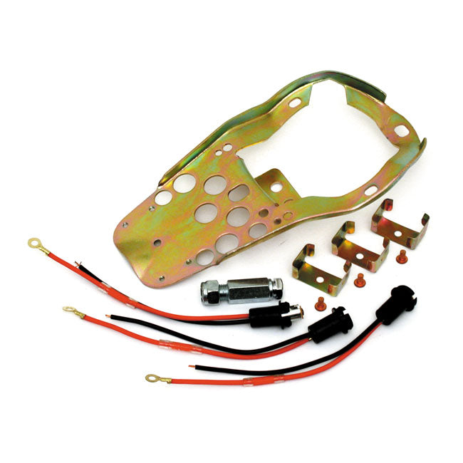 MCS Base Plate Mount Kit, 3-Light Dash – 1963–1967 FL & Custom Applications