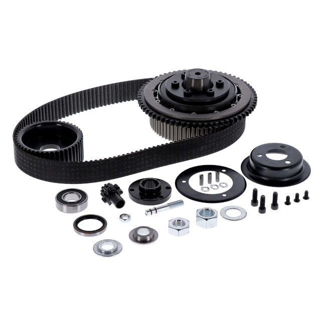 Belt Drives Ltd. Bolt-in Elec. Start 8mm Belt Drive Kit. Softail – 1989 Softail with Late Style Starter