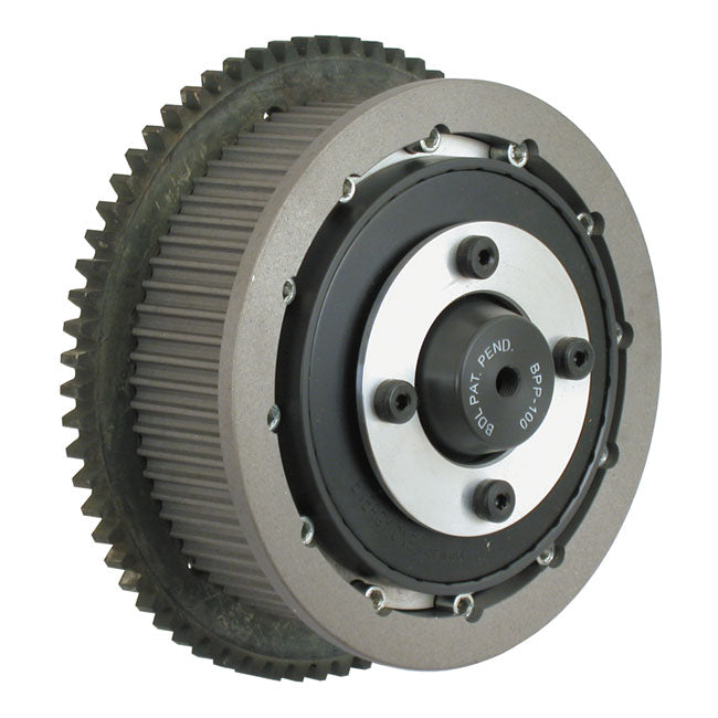 Belt Drives Ltd. Signature Series 2" Belt Drive Kit. Flame Design – 1990–2006 Softail