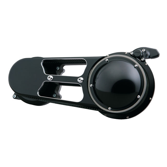 Belt Drives Ltd. SH-500 Series 2" Belt Drive Kit. Black – 1970–1978 Shovelhead with Stock Rachet…
