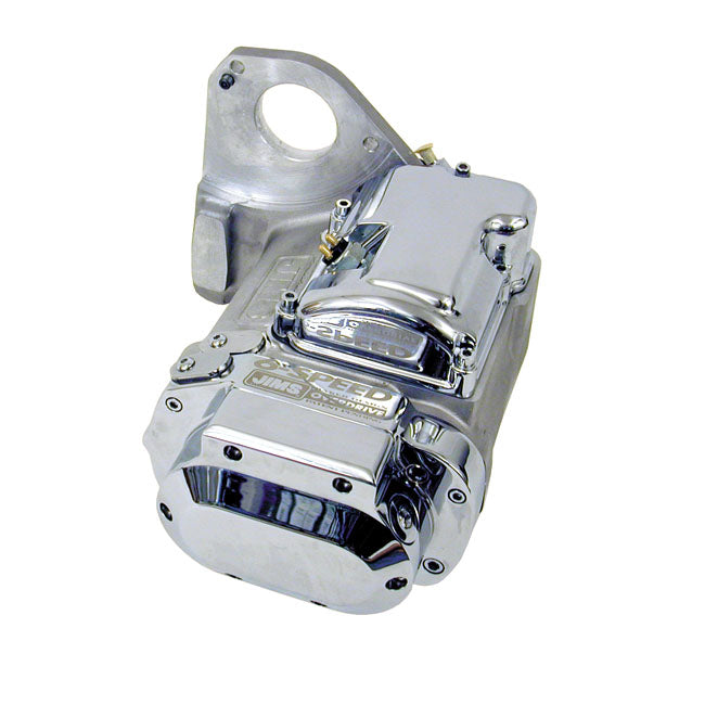 Jims 6-Speed Overdrive Softail Transmission. Plain Alu – 1990–1999 Softail