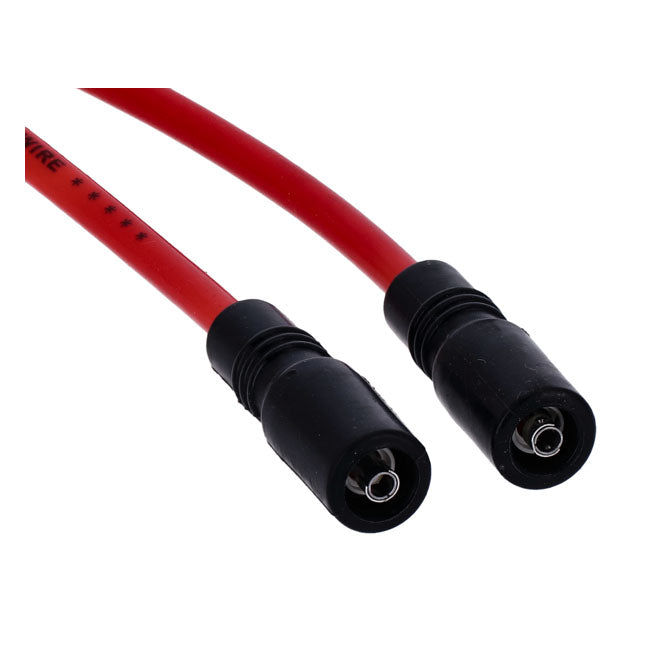 Accel 8mm Ferro Spiral Core Spark Plug Wire Set. Red – 1999–2017 Dyna; 1999–2002 Buell XB with…