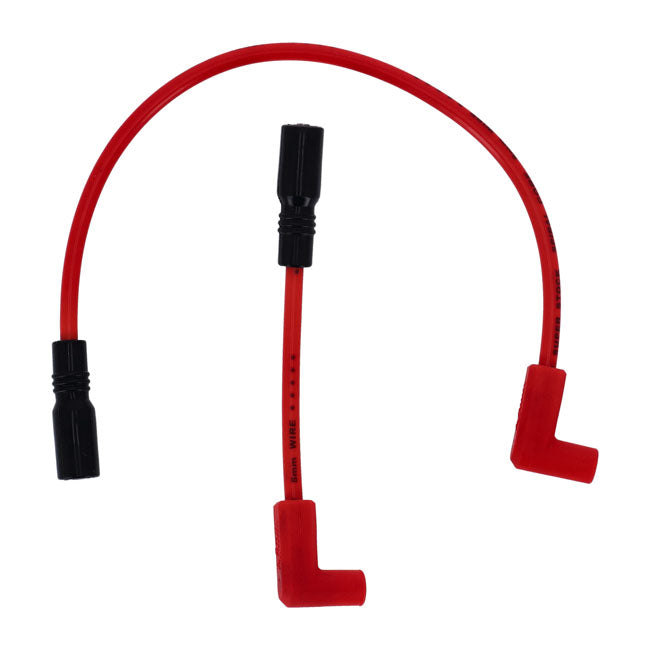 Accel 8mm Ferro Spiral Core Spark Plug Wire Set. Red – 1999–2017 Dyna; 1999–2002 Buell XB with…