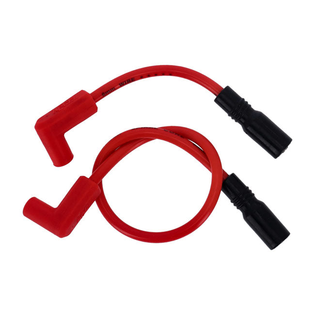 Accel 8mm Ferro Spiral Core Spark Plug Wire Set. Red – 1999–2017 Dyna; 1999–2002 Buell XB with…