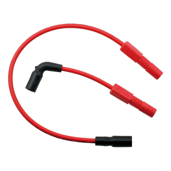 Accel 8mm Ferro Spiral core spark plug wire set. Red 07-22 XL (excl. 08-12XR1200)