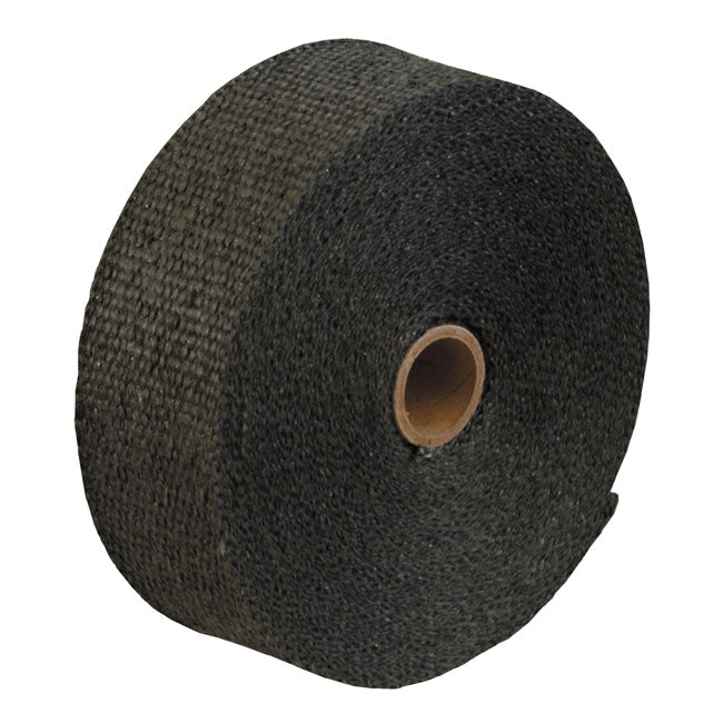 Thermo-Tec Exhaust Insulating Wrap. 2" Wide. Black – Universal