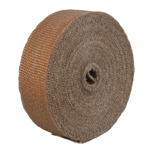 Thermo-Tec Exhaust Insulating Wrap. 2" Wide. Copper – Universal