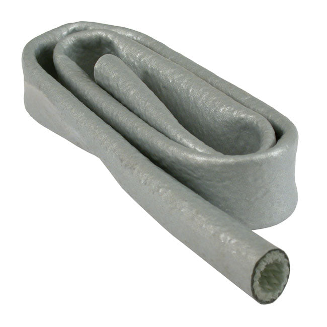 Thermo-Tec Heat Sleeves. Silver. 3/4" Dia. x 3ft. Long – Universal