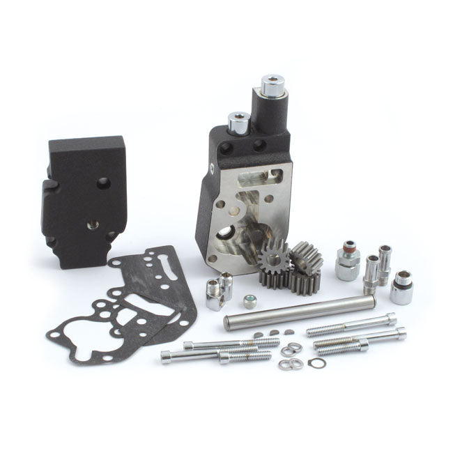 Jims ''Flow Pro 1'' Billet Oil Pump Kit. Black – 1992–1999 Evo Big Twin