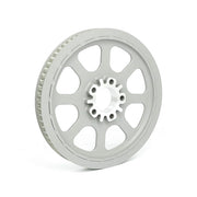 MCS Reproduction OEM Style Wheel Pulley 70T, 1-1/8" Belt. Silver – 2000–2006 Softail