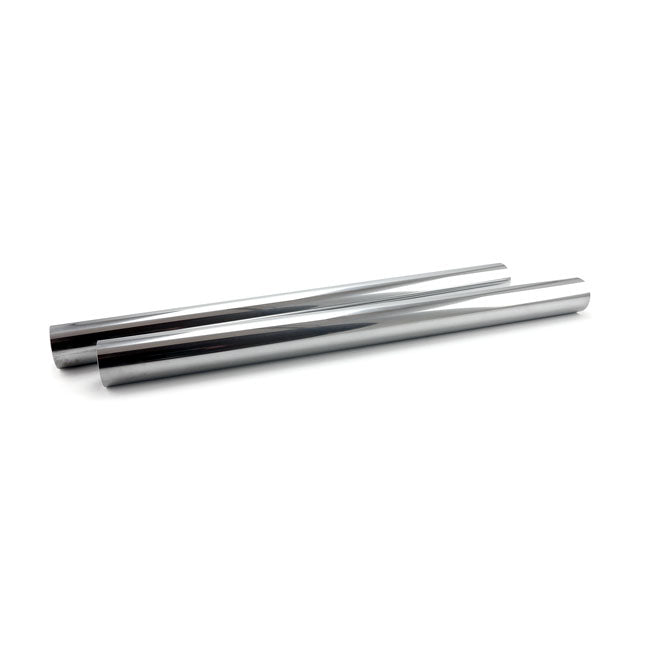 MCS Fork Tubes 41mm, 20-7/16". Show Chrome – 49-E77 FL Models