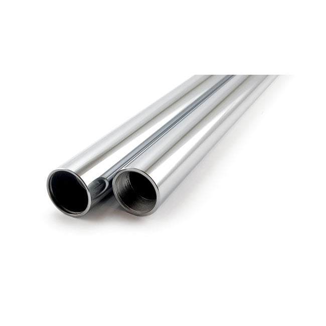 MCS Fork Tubes 41mm, 20-7/16". Show Chrome – 49-E77 FL Models