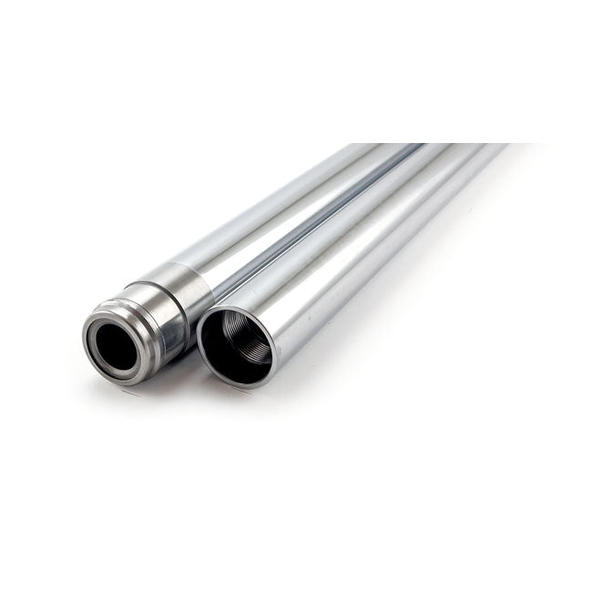 MCS Fork Tubes 41mm, 24-3/8". Show Chrome – 2000–2015 FXST; 2000–2005 FXDWG